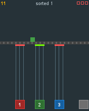Factory Line running in MicroEmulator