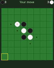 Flip Disc running in MicroEmulator