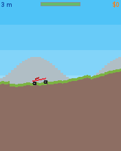 Hill Climb running in MicroEmulator