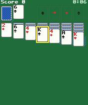 Klondike gameplay