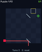 Laser Mirrors running in MicroEmulator