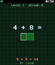 Math Blitz gameplay