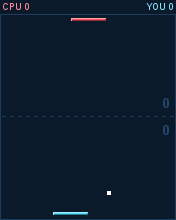Pixel Paddle running in MicroEmulator