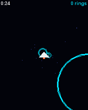 Ring Racer running in MicroEmulator
