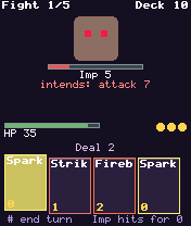 Spell Deck gameplay